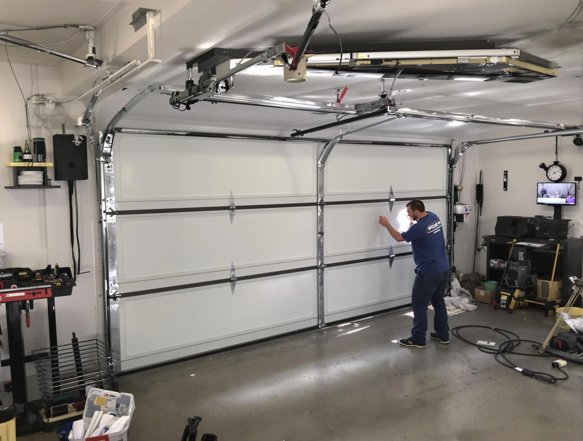 Professional garage door repair service by Pittsford Garage Door Repair in Pittsford