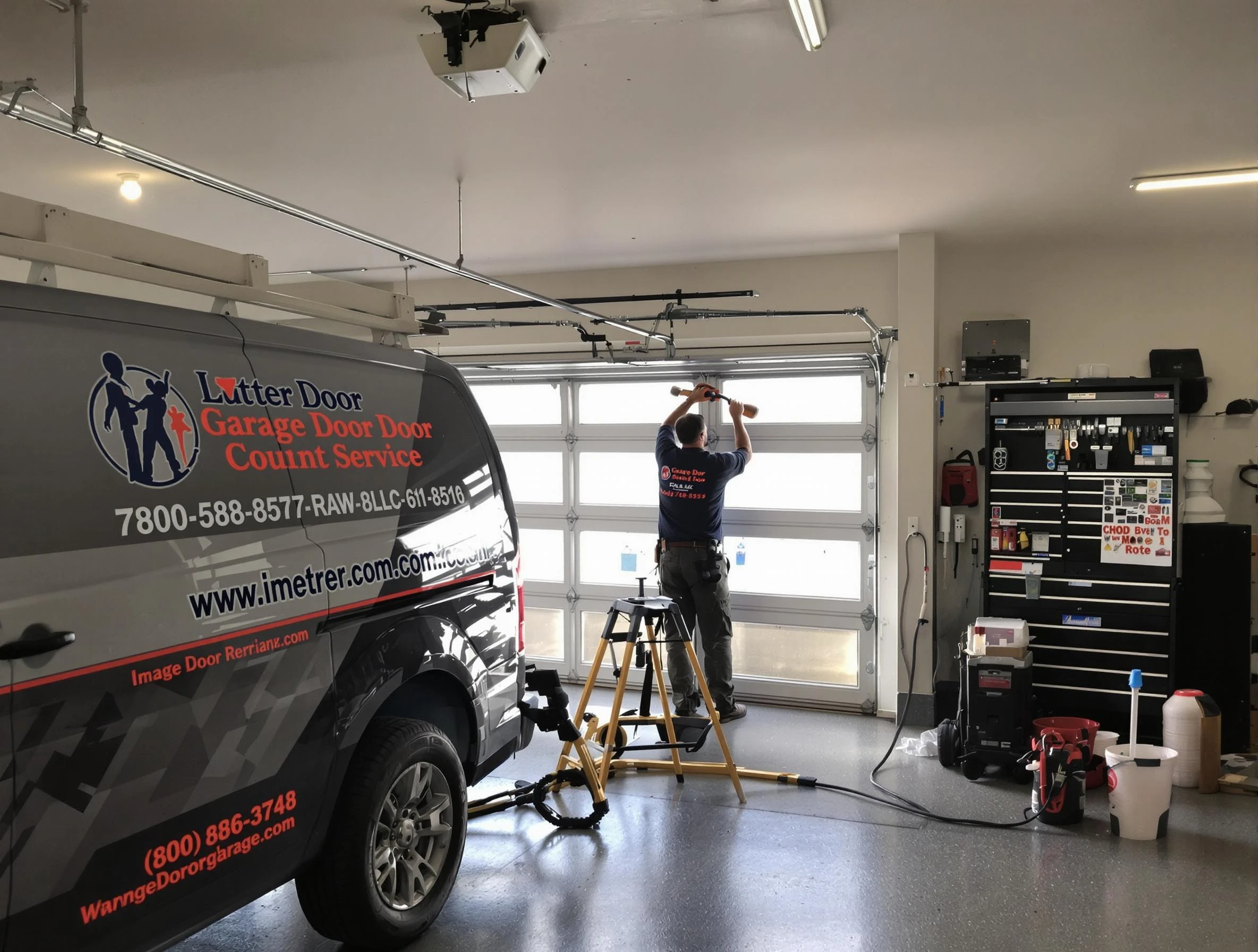 Pittsford Garage Door Repair rapid response team performing same-day repair in Pittsford